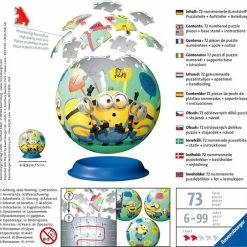 Ravensburger Minions 2 Puzzleball - 3D Puzzel - 72 Stukjes -Exporteren puzzels winkel 550x542 5