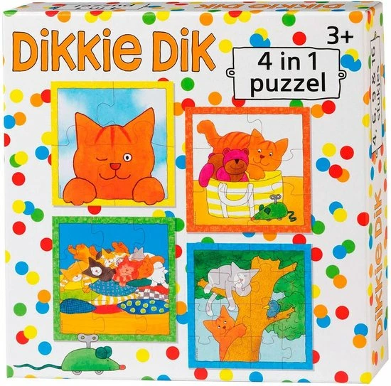 Bambolino Toys - Dikkie Dik - 4 In 1 Puzzelset - 4+6+9+16 Stukjes - Kinderpuzzel - Leren Puzzelen - Educatief Peuter Speelgoed - Puzzel 3 Jaar En Ouder - Schoencadeautje Sinterklaas 3 Bambolino Toys - Dikkie Dik - 4 In 1 Puzzelset - 4+6+9+16 Stukjes - Kinderpuzzel - Leren Puzzelen - Educatief Peuter Speelgoed - Puzzel 3 Jaar En Ouder - Schoencadeautje Sinterklaas