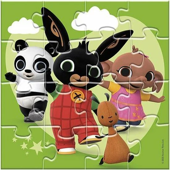 Bambolino Toys - Bing 4 In 1 Puzzel - 4x6x9x16 Stukjes - Kinderpuzzel - Leren Puzzelen - Educatief Peuter Speelgoed - Puzzel 3 Jaar En Ouder - Schoencadeautje Sinterklaas 8 Bambolino Toys - Bing 4 In 1 Puzzel - 4x6x9x16 Stukjes - Kinderpuzzel - Leren Puzzelen - Educatief Peuter Speelgoed - Puzzel 3 Jaar En Ouder - Schoencadeautje Sinterklaas - Afbeelding 6