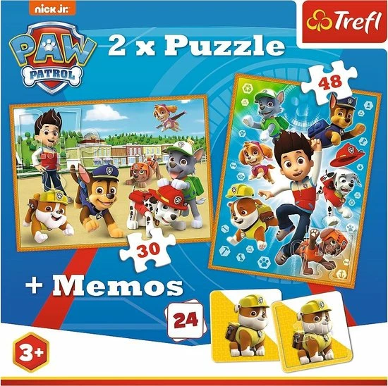 Trefl Paw Patrol 2-in-1 Puzzel - 30 En 48 Stukjes 8 Trefl Paw Patrol 2-in-1 Puzzel - 30 En 48 Stukjes - Afbeelding 6