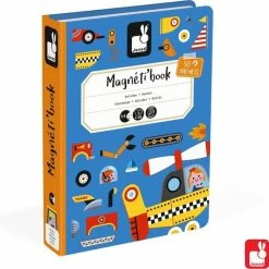 Janod Magnetibook - Racers -Exporteren puzzels winkel 550x549 3