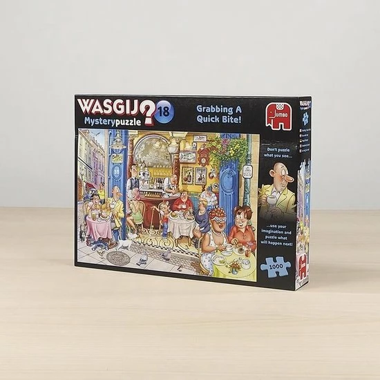 Wasgij Mystery 18 Een Snelle Hap! Puzzel - 1000 Stukjes 10 Wasgij Mystery 18 Een Snelle Hap! Puzzel - 1000 Stukjes - Afbeelding 8