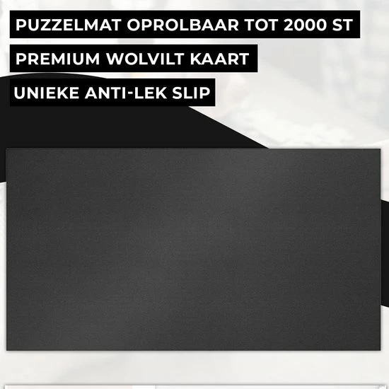 Merkloos Puzzelmat Premium - Puzzelmat 500, 1000 & 1500 Stukjes - Puzzelmat 1000 Stukjes - Puzzelmat 1500 Stukjes - Puzzelrol - Puzzelmat Voor Legpuzzel - Portapuzzle - Zwart - Kerstcadeau - Voor Mannen - Voor Vrouwen - Kerst Cadeau Voor Man - Vrouw 5 Merkloos Puzzelmat Premium - Puzzelmat 500, 1000 & 1500 Stukjes - Puzzelmat 1000 Stukjes - Puzzelmat 1500 Stukjes - Puzzelrol - Puzzelmat Voor Legpuzzel - Portapuzzle - Zwart - Kerstcadeau - Voor Mannen - Voor Vrouwen - Kerst Cadeau Voor Man - Vrouw - Afbeelding 3