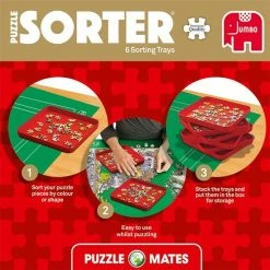 Jumbo Puzzle Mates Puzzle Sorter Puzzelsorteerder - Puzzelsorteerbak 24 Jumbo Puzzle Mates Puzzle Sorter Puzzelsorteerder - Puzzelsorteerbak -Exporteren puzzels winkel 550x550 24