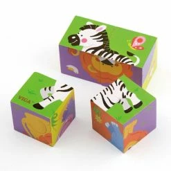 Vigatoys Viga Toys - Vormenpuzzel Blokken Safari 9 Vigatoys Viga Toys - Vormenpuzzel Blokken Safari -Exporteren puzzels winkel 550x550 292