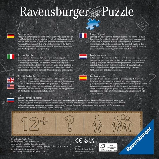 Ravensburger Escape Puzzle 1 Space Observatory - 759 Stukjes 6 Ravensburger Escape Puzzle 1 Space Observatory - 759 Stukjes - Afbeelding 4