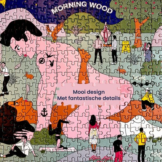 Puzzle In A Bag - De Pikante Puzzel - Puzzel 1000 Stukjes 6 Puzzle In A Bag - De Pikante Puzzel - Puzzel 1000 Stukjes - Afbeelding 4