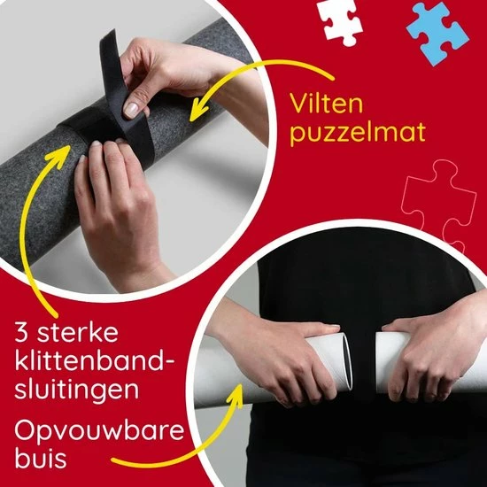 Trefl Portapuzzle Rol- & Puzzelmat - T/m 1500 Stukjes 4 Trefl Portapuzzle Rol- & Puzzelmat - T/m 1500 Stukjes - Afbeelding 2