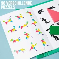 Seizoenstunter Tangram Puzzel Magnetisch Voor Peuters En Kleuters - Educatief - Puzzelboek - Magneetboek - Houten Vormenpuzzel - 96 Puzzels - Groen 19 Seizoenstunter Tangram Puzzel Magnetisch Voor Peuters En Kleuters - Educatief - Puzzelboek - Magneetboek - Houten Vormenpuzzel - 96 Puzzels - Groen -Exporteren puzzels winkel 550x550 388