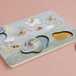 Little Dutch Voelpuzzel Flowers & Butterflies FSC -Exporteren puzzels winkel 550x550 39