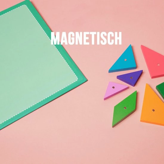 Seizoenstunter Tangram Puzzel Magnetisch Voor Peuters En Kleuters - Educatief - Puzzelboek - Magneetboek - Houten Vormenpuzzel - 96 Puzzels - Groen 11 Seizoenstunter Tangram Puzzel Magnetisch Voor Peuters En Kleuters - Educatief - Puzzelboek - Magneetboek - Houten Vormenpuzzel - 96 Puzzels - Groen - Afbeelding 9