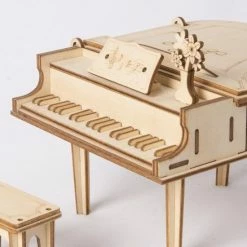 Robotime 3D Houten Puzzel Muziekinstrument Grand Piano, TG402 - Overig -Exporteren puzzels winkel 550x550 452