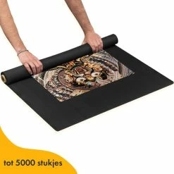 Exporteren puzzels winkel 15 The Friendly. The Friendly Puzzelmat 5000 Stukjes Voor Legpuzzel - XXXL Puzzelrolmat Puzzel Opbergsysteem Puzzelplaat - Portapuzzle De Luxe Puzzelmap - 120x170cm