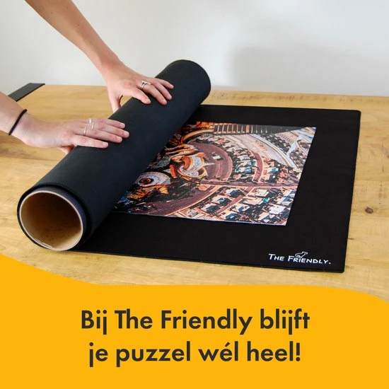 The Friendly. The Friendly Puzzelmat 5000 Stukjes Voor Legpuzzel - XXXL Puzzelrolmat Puzzel Opbergsysteem Puzzelplaat - Portapuzzle De Luxe Puzzelmap - 120x170cm 5 The Friendly. The Friendly Puzzelmat 5000 Stukjes Voor Legpuzzel - XXXL Puzzelrolmat Puzzel Opbergsysteem Puzzelplaat - Portapuzzle De Luxe Puzzelmap - 120x170cm - Afbeelding 3