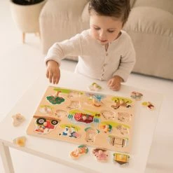 New Classic Toys Grote Houten Legpuzzel Boerderijdieren 16 Puzzelstukjes - FSC 100%-gecertificeerd Hout 18 New Classic Toys Grote Houten Legpuzzel Boerderijdieren 16 Puzzelstukjes - FSC 100%-gecertificeerd Hout -Exporteren puzzels winkel 550x550 541