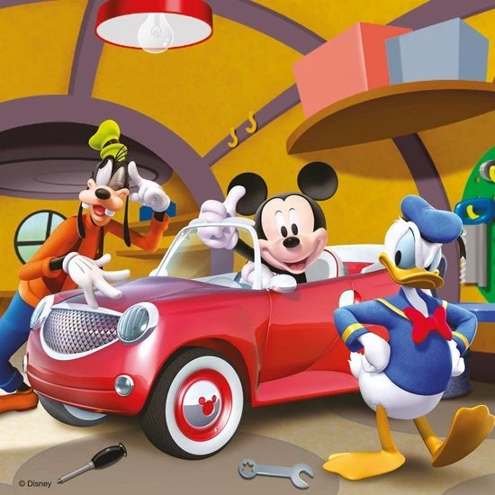 Ravensburger Puzzel Disney Mickey Mouse: Iedereen Houdt Van Mickey - 3x49 Stukjes - Kinderpuzzel 11 Ravensburger Puzzel Disney Mickey Mouse: Iedereen Houdt Van Mickey - 3x49 Stukjes - Kinderpuzzel - Afbeelding 9
