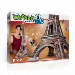 Wrebbit Eiffeltoren - 3D Puzzel - 816 Stukjes -Exporteren puzzels winkel 550x550 581