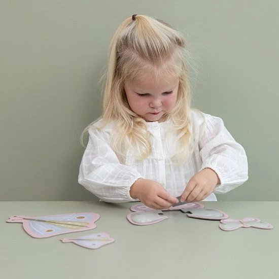 Little Dutch -Vormen Puzzel Flowers & Butterflies FSC 15 Little Dutch -Vormen Puzzel Flowers & Butterflies FSC - Afbeelding 13