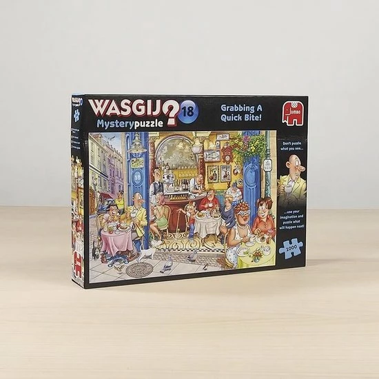 Wasgij Mystery 18 Een Snelle Hap! Puzzel - 1000 Stukjes 8 Wasgij Mystery 18 Een Snelle Hap! Puzzel - 1000 Stukjes - Afbeelding 6