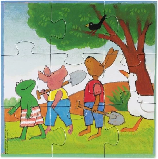 Bambolino Toys - Kikker 4 In 1 Puzzel Set - 4+6+9+16 Stukjes - Kinderpuzzel - Leren Puzzelen - Educatief Peuter Speelgoed 5 Bambolino Toys - Kikker 4 In 1 Puzzel Set - 4+6+9+16 Stukjes - Kinderpuzzel - Leren Puzzelen - Educatief Peuter Speelgoed - Afbeelding 3