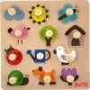 Pucts Houten Puzzel Kinderen - Tuin - Dieren - Planten 2 Pucts Houten Puzzel Kinderen - Tuin - Dieren - Planten -Exporteren puzzels winkel 550x552 2
