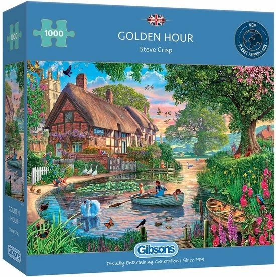 Gibsons Golden Hour Puzzel (1000 Stukjes) 3 Gibsons Golden Hour Puzzel (1000 Stukjes)