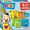 Bumba 4 In 1 Puzzel - Beroepen - 4 X 6 Stukken
