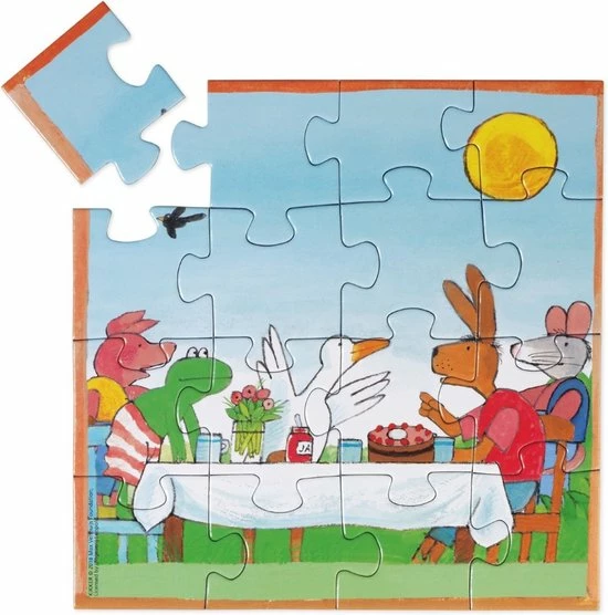 Bambolino Toys - Kikker 4 In 1 Puzzel Set - 4+6+9+16 Stukjes - Kinderpuzzel - Leren Puzzelen - Educatief Peuter Speelgoed 9 Bambolino Toys - Kikker 4 In 1 Puzzel Set - 4+6+9+16 Stukjes - Kinderpuzzel - Leren Puzzelen - Educatief Peuter Speelgoed - Afbeelding 7