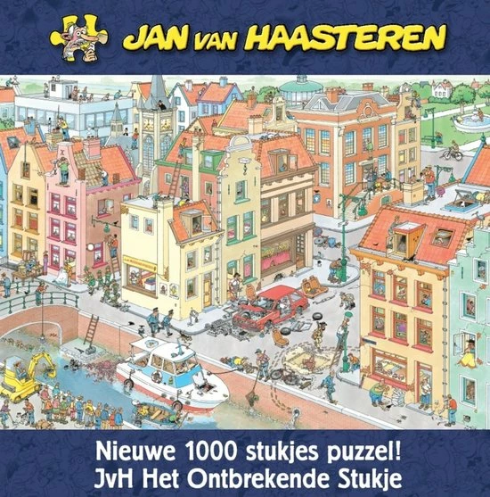 Jan Van Haasteren Het Ontbrekende Stukje Puzzel - 1000 Stukjes 9 Jan Van Haasteren Het Ontbrekende Stukje Puzzel - 1000 Stukjes - Afbeelding 7