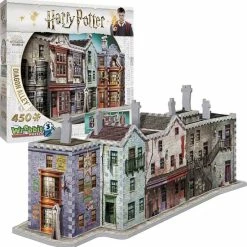 Dragon Alley - Wrebbit 3D Puzzel - Harry Potter - 450 Stukjes -Exporteren puzzels winkel 550x558 1