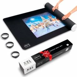 Exporteren puzzels winkel 9 Qualico 3000 - XXL Puzzelmat Neopreen - Antislip - De Portapuzzle Die Echt Werkt - Tot En Met 3000 Stukjes - 95 X 150 Cm