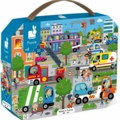 Janod Puzzelkoffer De Stad