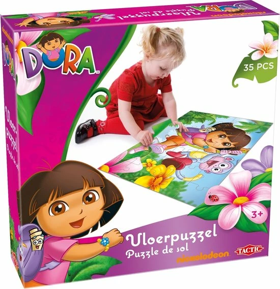 Tactic Dora Vloerpuzzel - 35 Stukjes 3 Tactic Dora Vloerpuzzel - 35 Stukjes
