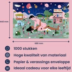 Puzzle In A Bag - De Pikante Puzzel - Puzzel 1000 Stukjes 12 Puzzle In A Bag - De Pikante Puzzel - Puzzel 1000 Stukjes -Exporteren puzzels winkel 550x569