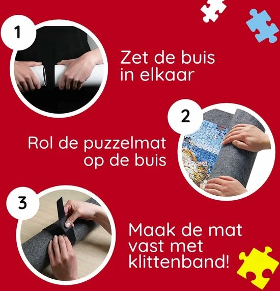 Trefl Portapuzzle Rol- & Puzzelmat - T/m 1500 Stukjes 10 Trefl Portapuzzle Rol- & Puzzelmat - T/m 1500 Stukjes - Afbeelding 8