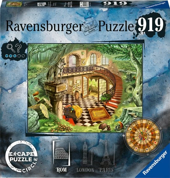 Ravensburger Escape The Circle Puzzel Rome - Legpuzzel - 920 Stukjes 4 Ravensburger Escape The Circle Puzzel Rome - Legpuzzel - 920 Stukjes - Afbeelding 2