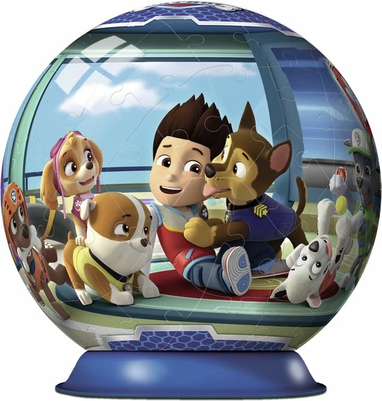 Ravensburger PAW Patrol Puzzleball - 3D Puzzel - 72 Stukjes 4 Ravensburger PAW Patrol Puzzleball - 3D Puzzel - 72 Stukjes - Afbeelding 2