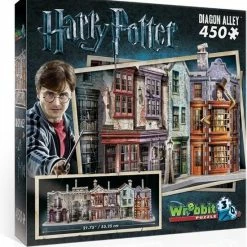 Dragon Alley - Wrebbit 3D Puzzel - Harry Potter - 450 Stukjes