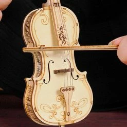 Robotime DIY 3D Houtenpuzzel Muziekinstrument Cello, TG411, 7x7x20cm - 6946785116809 22 Robotime DIY 3D Houtenpuzzel Muziekinstrument Cello, TG411, 7x7x20cm - 6946785116809 -Exporteren puzzels winkel 550x578 9