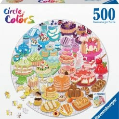 Ravensburger Puzzel Circle Of Colors Desserts Pastries - Legpuzzel - 500 Stukjes -Exporteren puzzels winkel 550x583 3