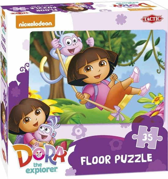 Tactic Dora Vloerpuzzel - 35 Stukjes 9 Tactic Dora Vloerpuzzel - 35 Stukjes - Afbeelding 7