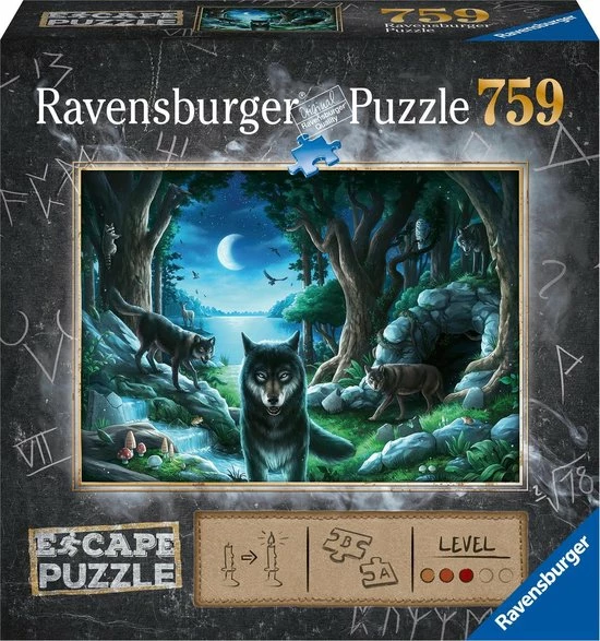 Ravensburger Escape Puzzle 7 Curse Of The Wolves - 759 Stukjes 3 Ravensburger Escape Puzzle 7 Curse Of The Wolves - 759 Stukjes