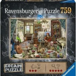 Ravensburger Escape Puzzle Da Vinci Artists Workshop - Legpuzzel - 759 Stukjes 10 Ravensburger Escape Puzzle Da Vinci Artists Workshop - Legpuzzel - 759 Stukjes -Exporteren puzzels winkel 550x588 2