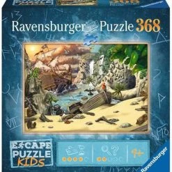 Ravensburger Escape Puzzle Kids Pirates - 368 Stukjes -Exporteren puzzels winkel 550x594