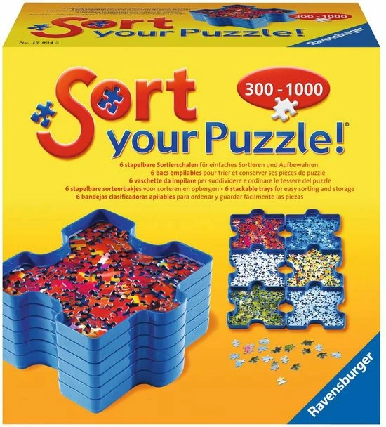 Ravensburger Sort Your Puzzle - Puzzelsorteerder 3 Ravensburger Sort Your Puzzle - Puzzelsorteerder