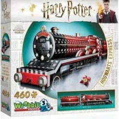 Wrebbit 3D Puzzel - Harry Potter Hogwarts Express - 460 Stukjes -Exporteren puzzels winkel 550x614