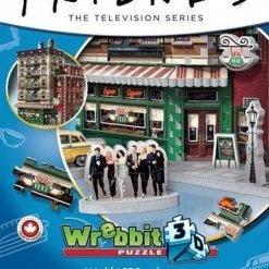 Wrebbit Friends - Central Perk (440 Stukjes) - 3D-Puzzle 13 Wrebbit Friends - Central Perk (440 Stukjes) - 3D-Puzzle -Exporteren puzzels winkel 550x649