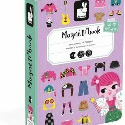 Janod Magnetibook - Verkleedfeest Meisjes -Exporteren puzzels winkel 550x661