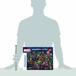 Clementoni Impossible Legpuzzel Marvel - 1000 Stukjes 15 Clementoni Impossible Legpuzzel Marvel - 1000 Stukjes -Exporteren puzzels winkel 550x687 1