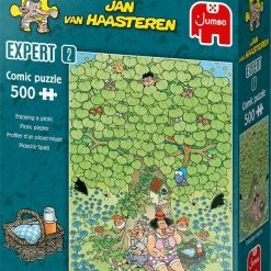 Jan Van Haasteren Expert 2: Picknick Plezier Puzzel - 500 Stukjes -Exporteren puzzels winkel 550x697 14